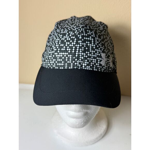 Under armor youth Black‎ and White Pixel Pattern Baseball Cap Adjustable Strap - Picture 1 of 6